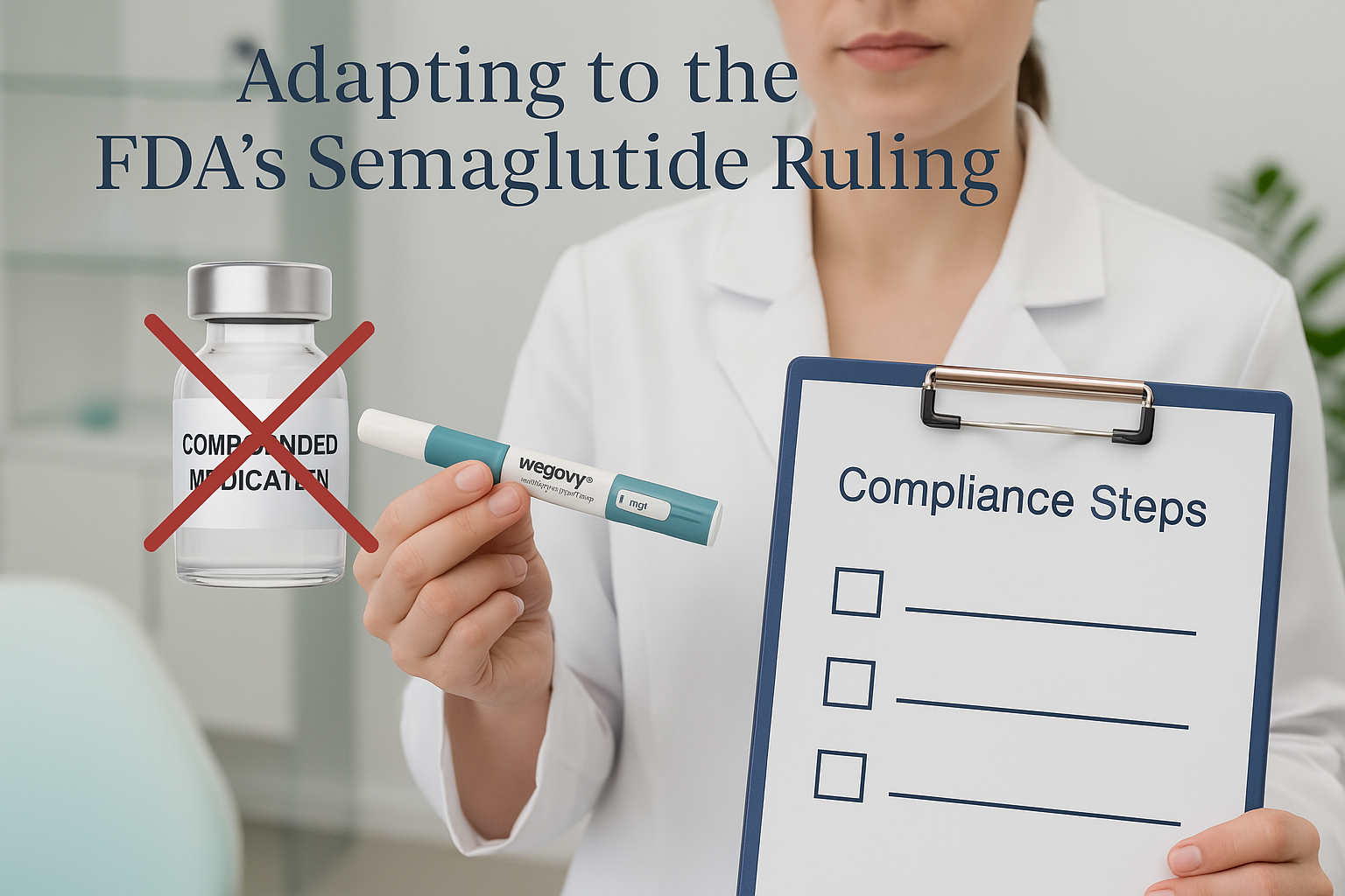 How the FDA's Semaglutide Ruling Impacts Aesthetics Practices: Navigating Compliance and Weight Loss Programs
