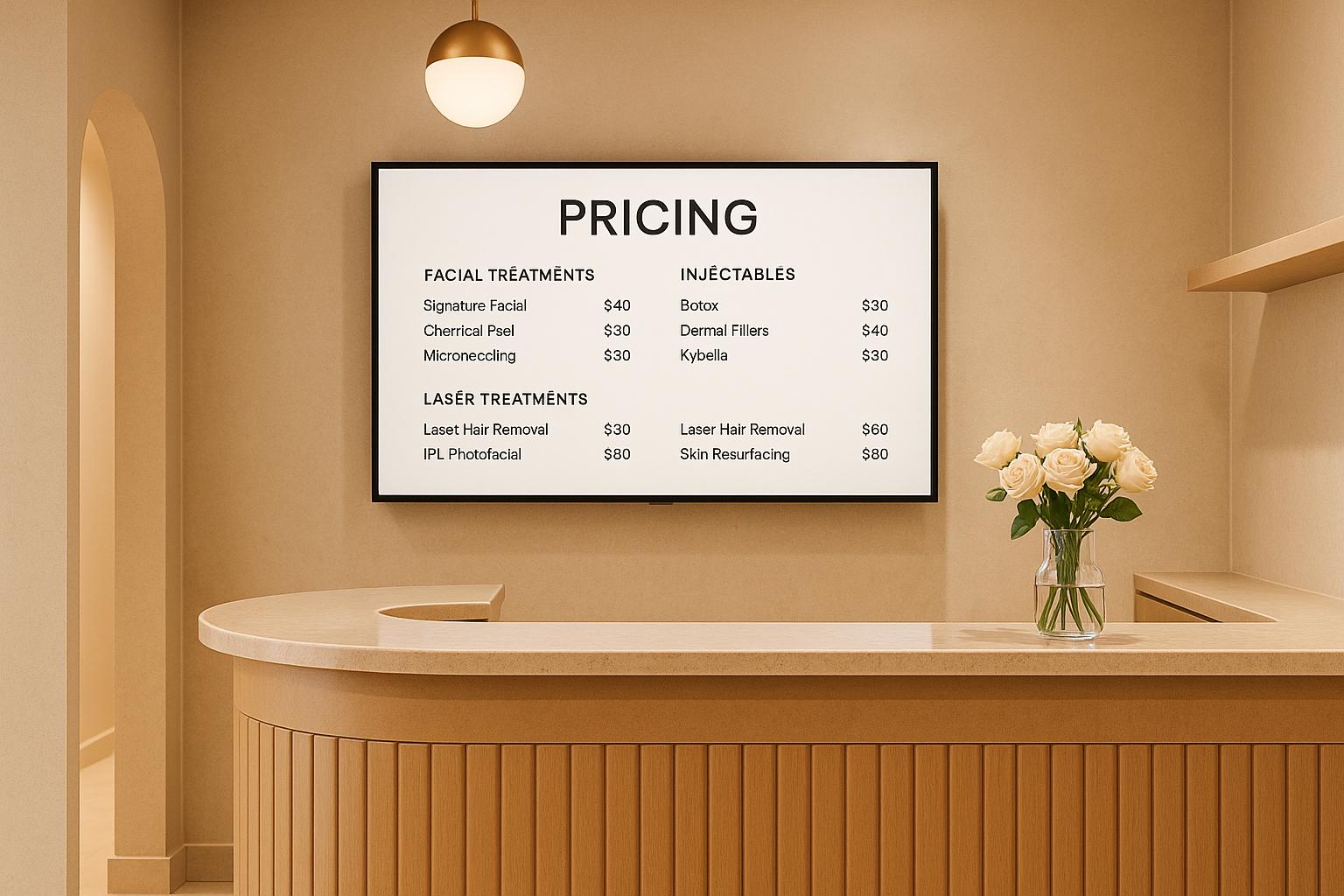 Top 5 Pricing Models for Aesthetic Services