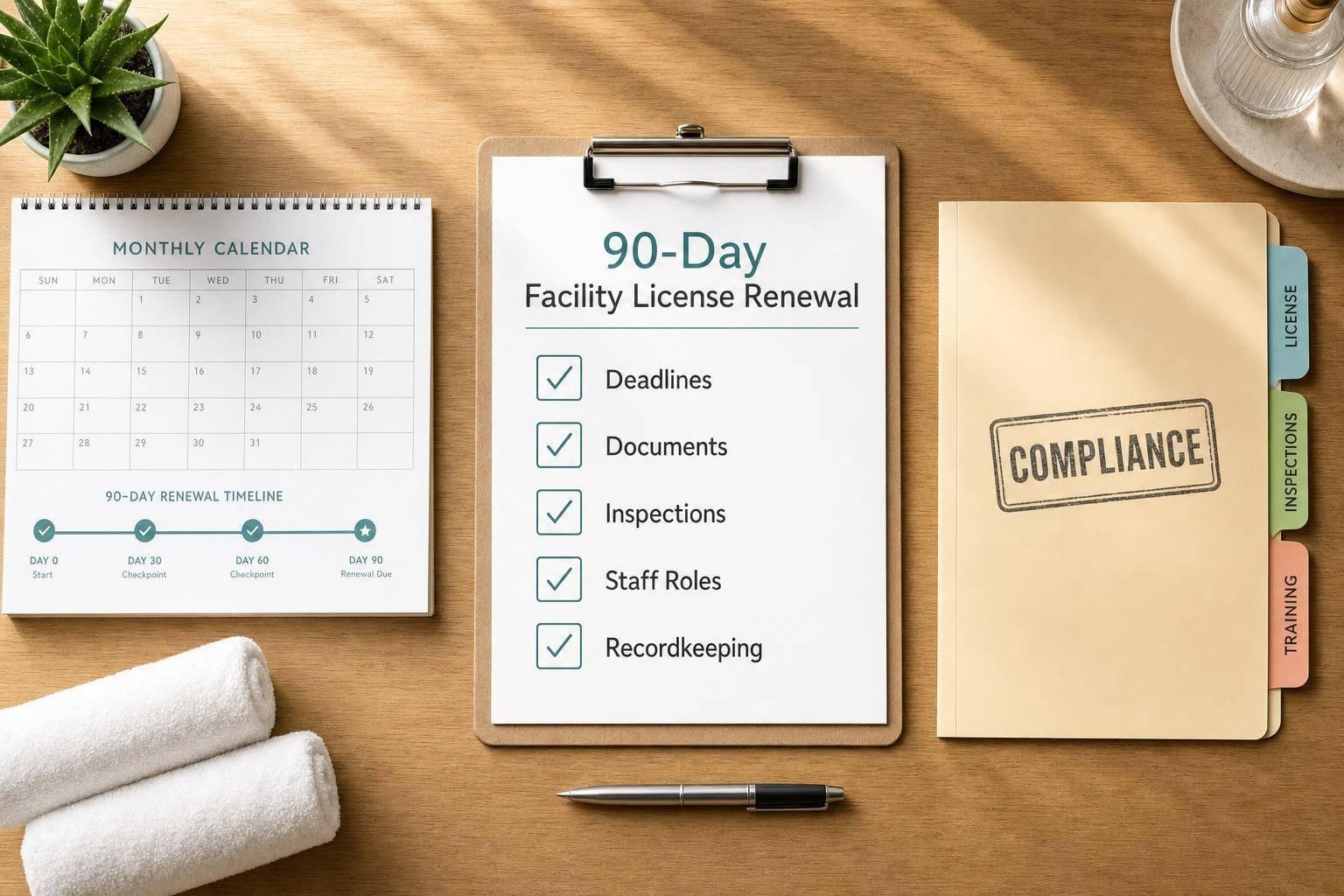 Facility License Renewal Guide for Med Spas